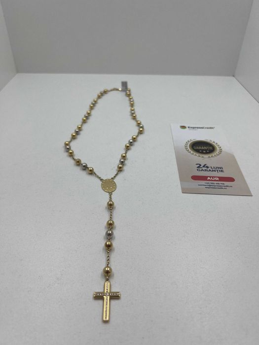 Rozariu Aur galben 14K 23,01g (Ag25 Belvedere B.40565) Garantie 2 ani!