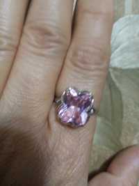 Свое серебрянное кольцо размер 19-19,5