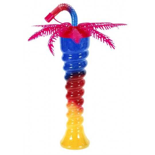 НОВО! Атрактивни чаши ПАЛМА за скрежина, смути и фреш 350 мл