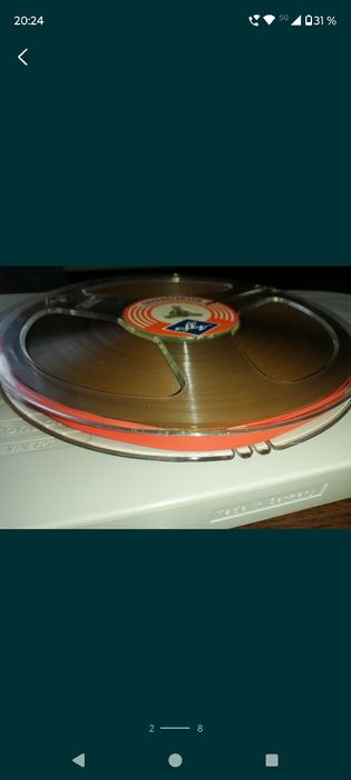 Banda magnetofon noua agfa pe 41