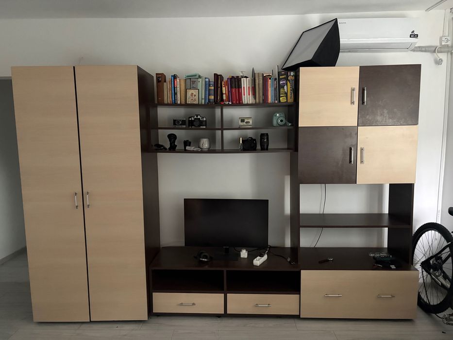 Mobila bibliotecă sufragerie