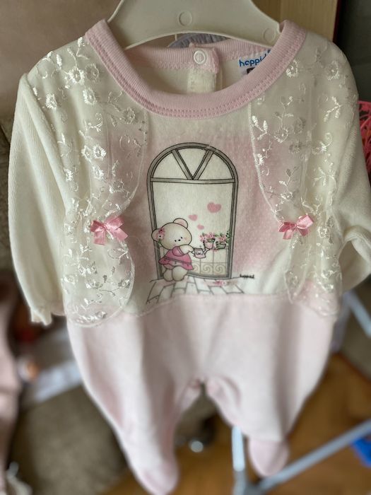 Детско цяло връхно боди