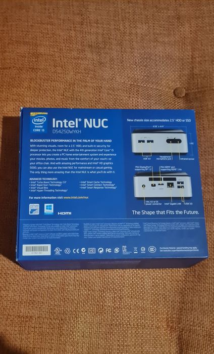 Mini Компютър Intel® NUC Kit D54250WYKH