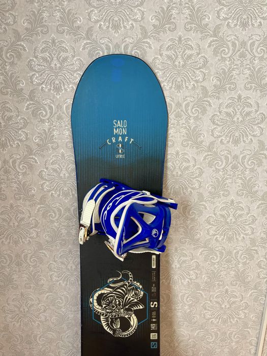 Placa snowboard 149 cm salomon cu legaturi