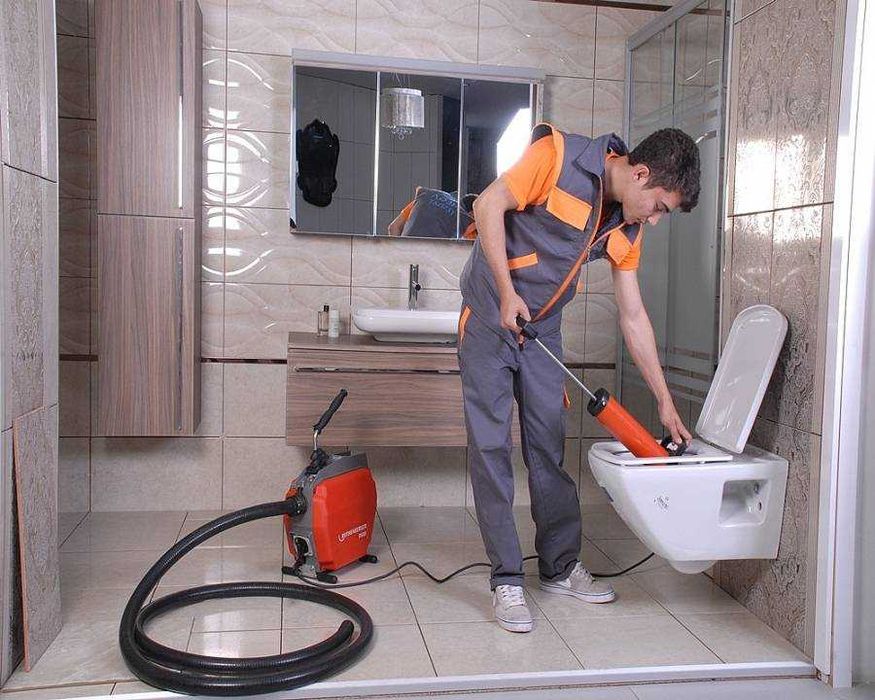 Чистка прочистка труб канализации устранение засоров услуги сантехника