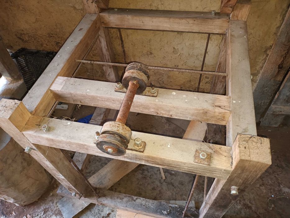 Masa circula + motor 3 faze