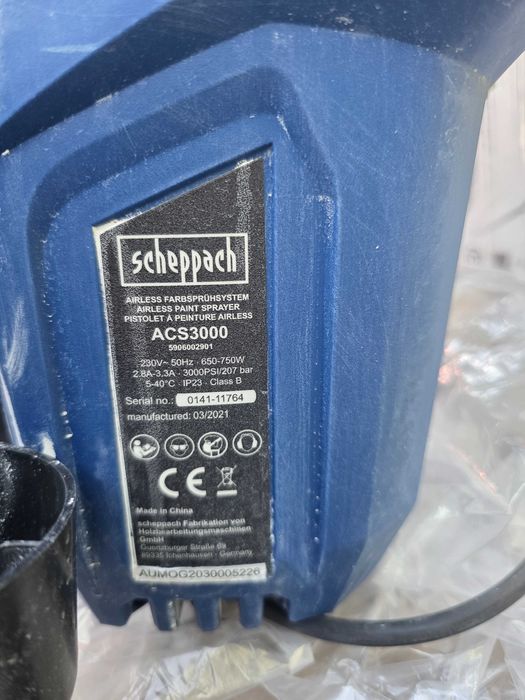 Sistem de vopsit fara aer Scheppach ACS3000 5906002901, 750 W