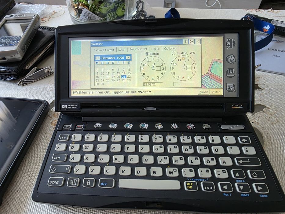 Vândmini laptop HP 620LX cu mufa de încărcare defectă