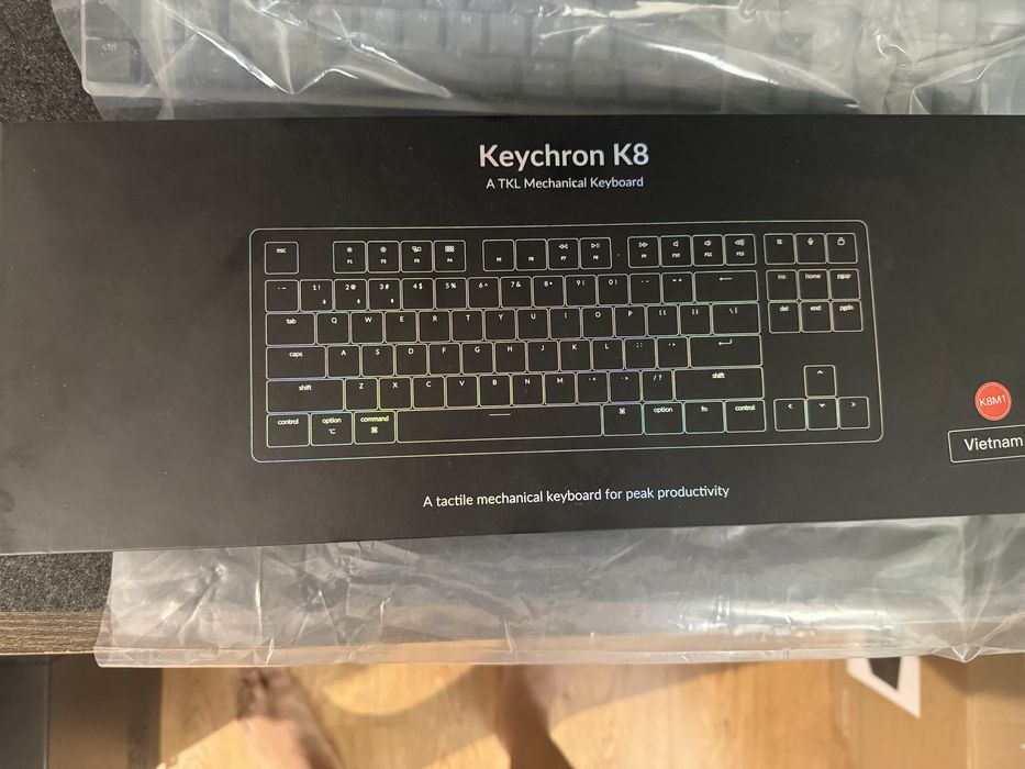 Tastatura mecanica wireless Keychron K8