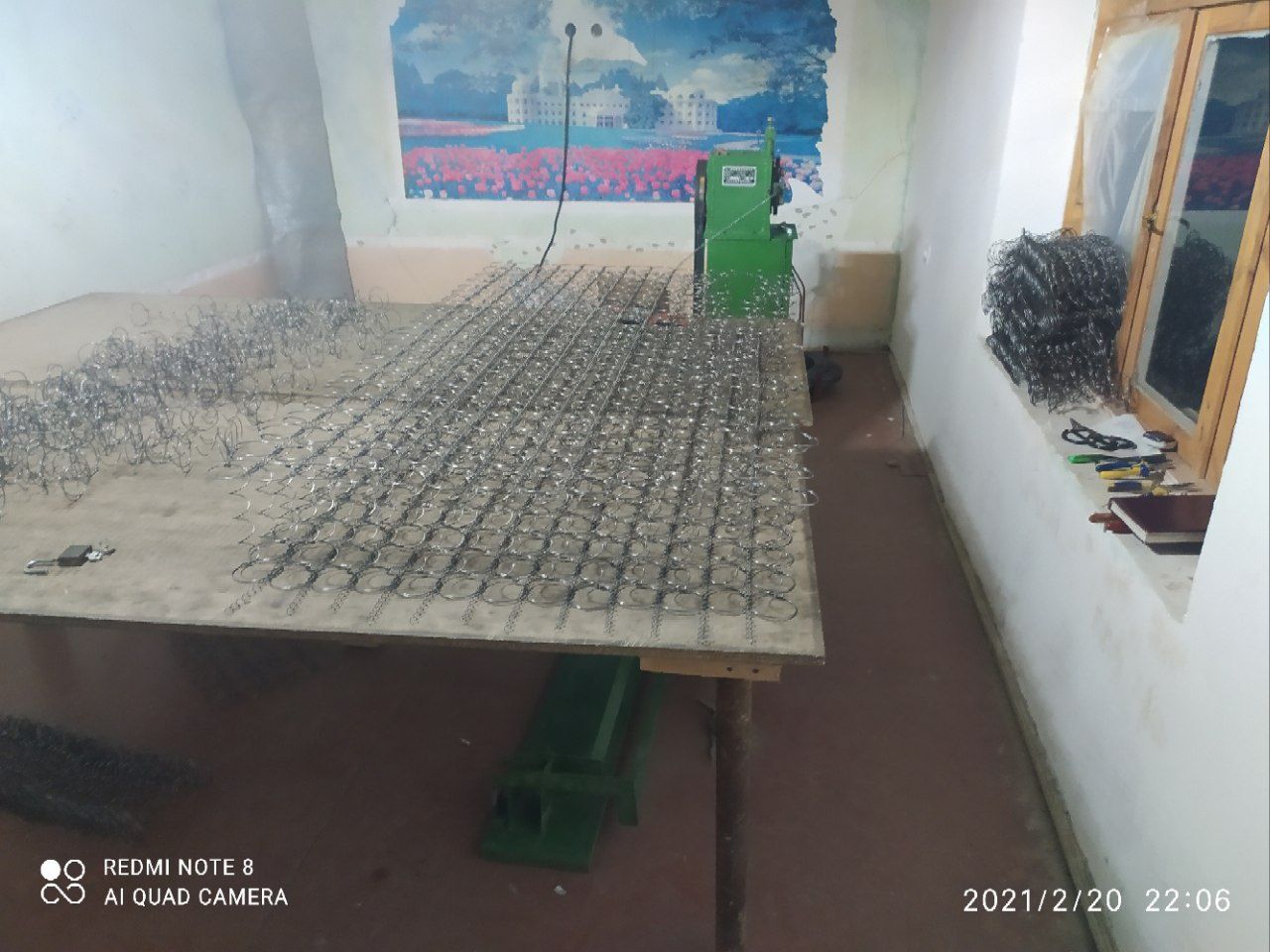 Ortapedik matras stanok