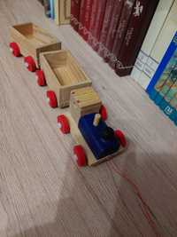 Vând jucărie trenuleț lemn