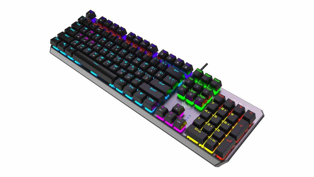 Клавиатура AULA F2066-II RGB игровая механическая оригинал RUS/ENG