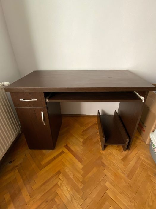 Masa de birou din PAL, wenge