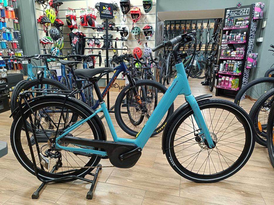 E-bike Orbea OPTIMA E50 Blue marime M - in stoc EST BIKE Funky Sports