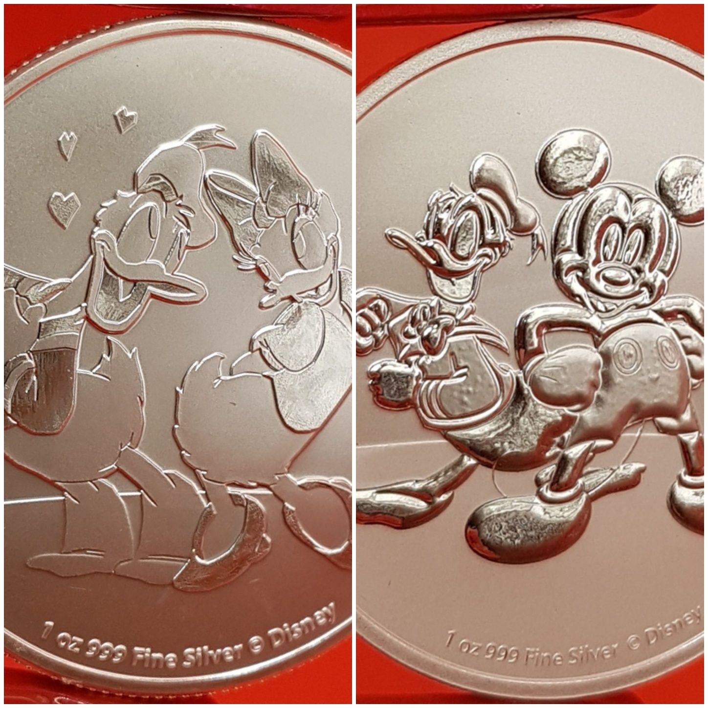 Desene animate monede pentru copii lingou argint 999