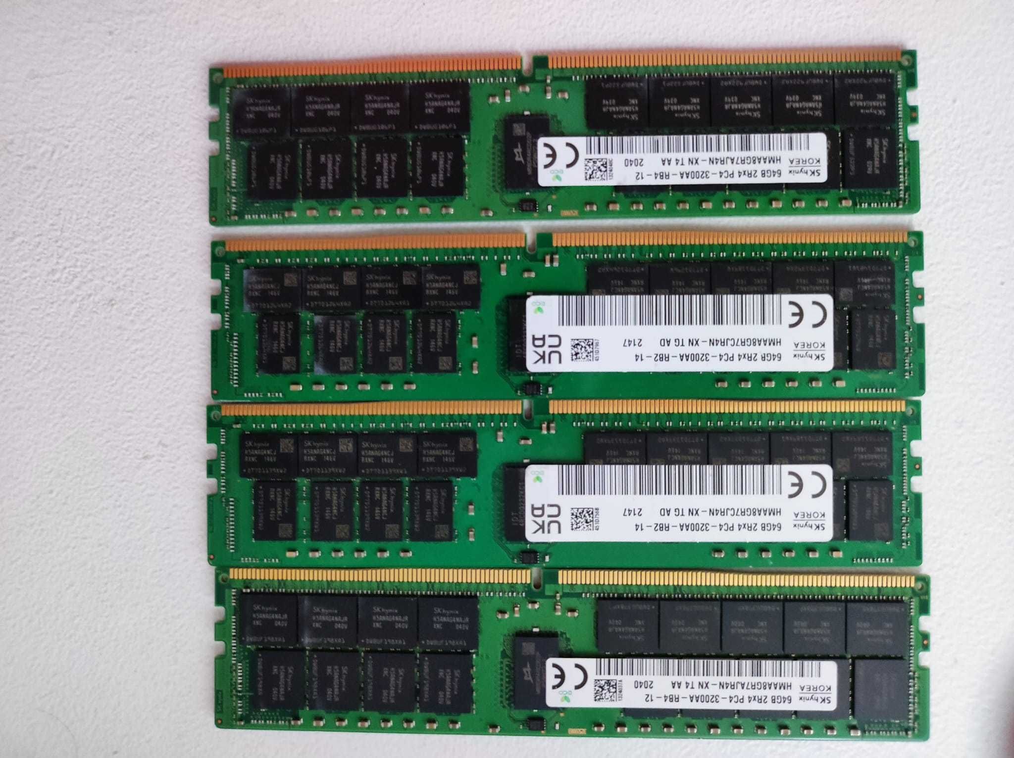 Memorie DDR4 64GB - ECC Hynix 3200 Mhz HMAA8GR7CJR4N-XN