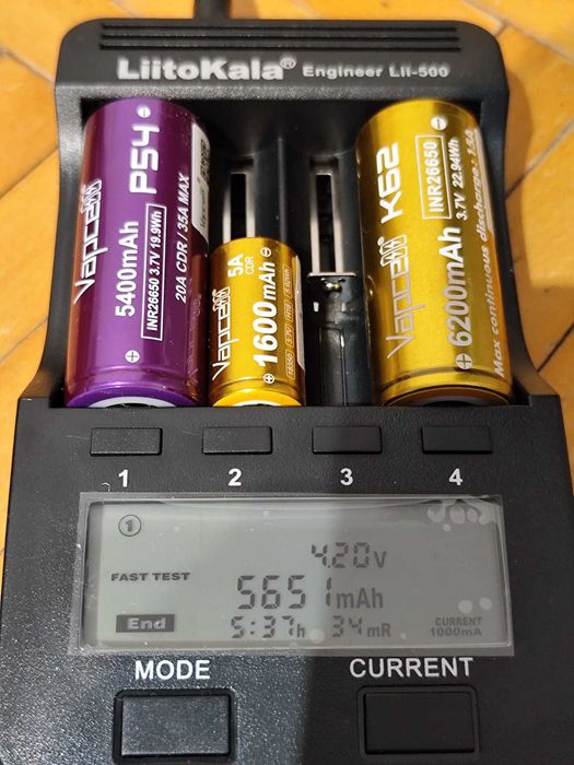 Baterie Vapcell 26650 P54 de 5400mAh 20A