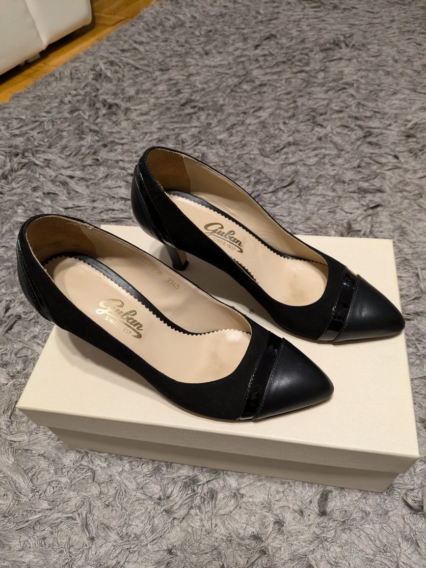 Pantofi Guban, negri  39