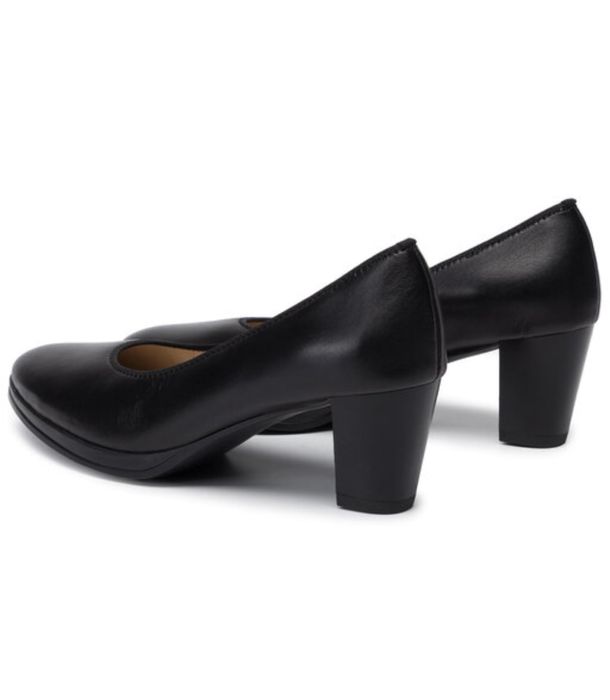 Pantofi cu toc ARA - Piele Naturala foarte calitativa Negri Clasici 38