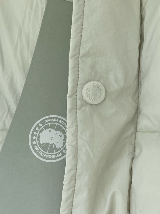 Canada Goose White Vest | Vesta Canada Goose