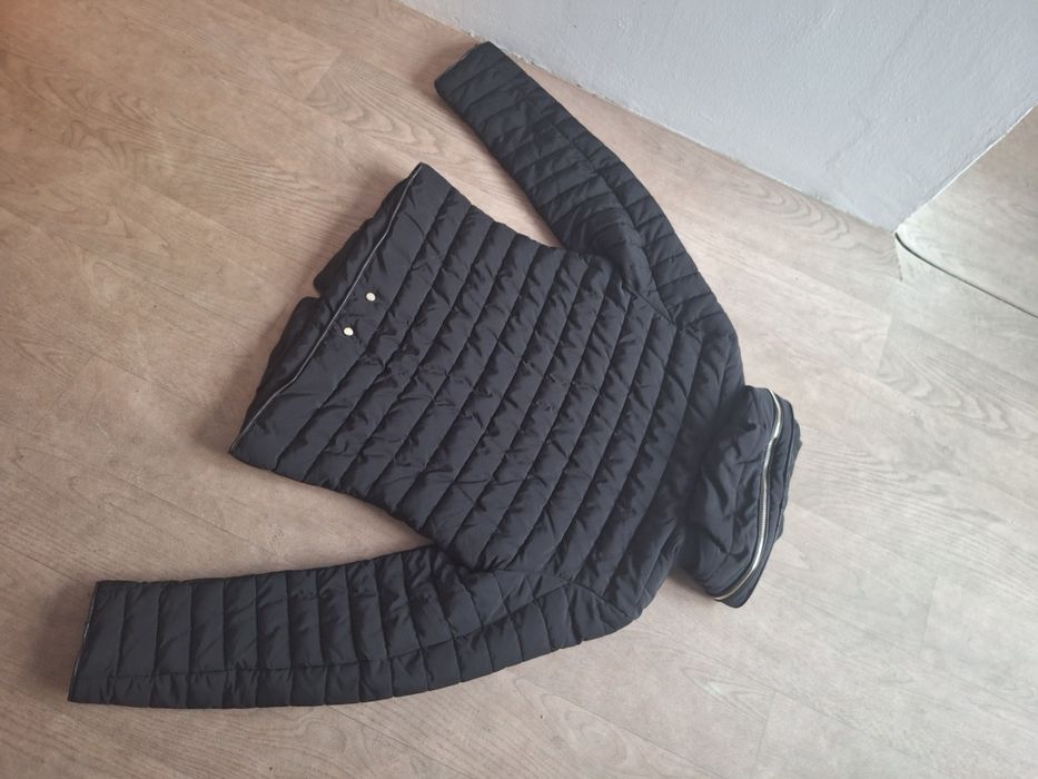 Дамско зимно черно яке