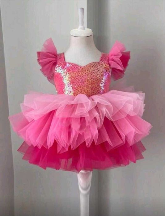 Детска Розова Рокля