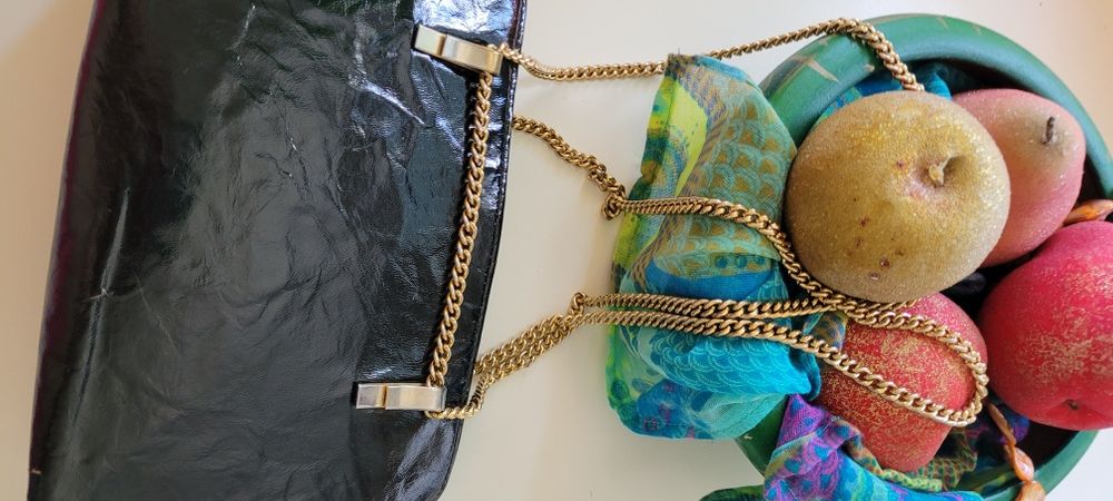 Geantă damă veche ocazie unicat piele naturală