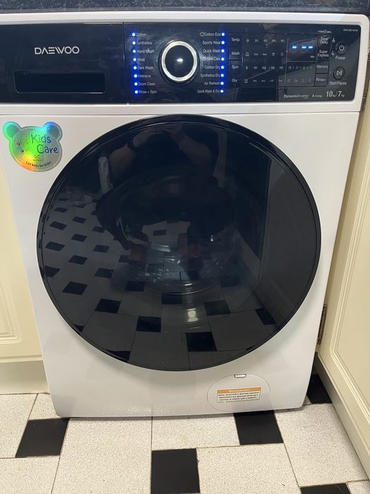 Пералня със сушилня Daewoo