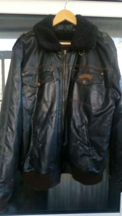 Geaca piele imblanita