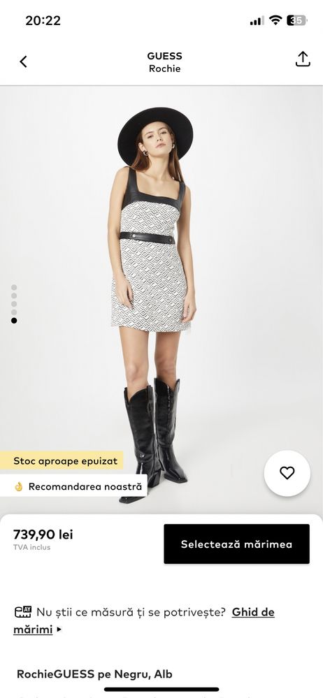 Rochie scurta Guess