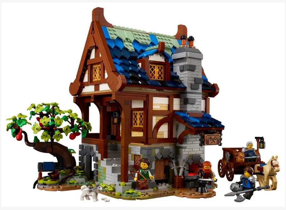 LEGO IDEAS Medieval Blacksmith 21325 [original] [sigilat] [2021]