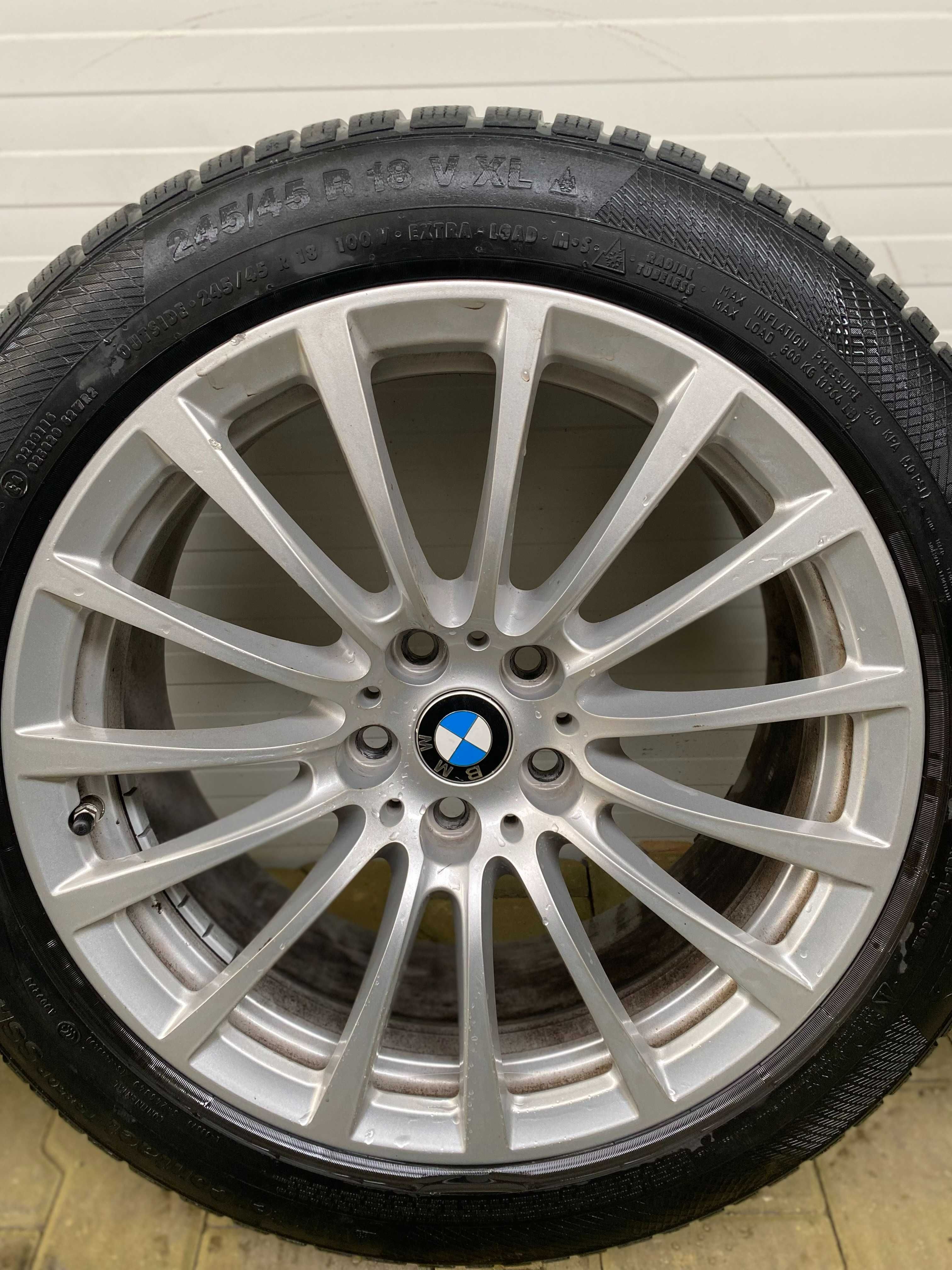 BMW Jante originale + cauciucuri 245/45 R18