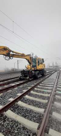 Excavator cale ferată ATLAS 1604 KZW și 1404 KZW