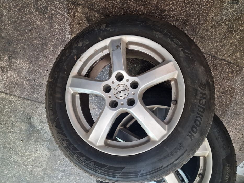 225 60 R17 Jante cu anvelope de iarna 5x114.3 Nissan Renault