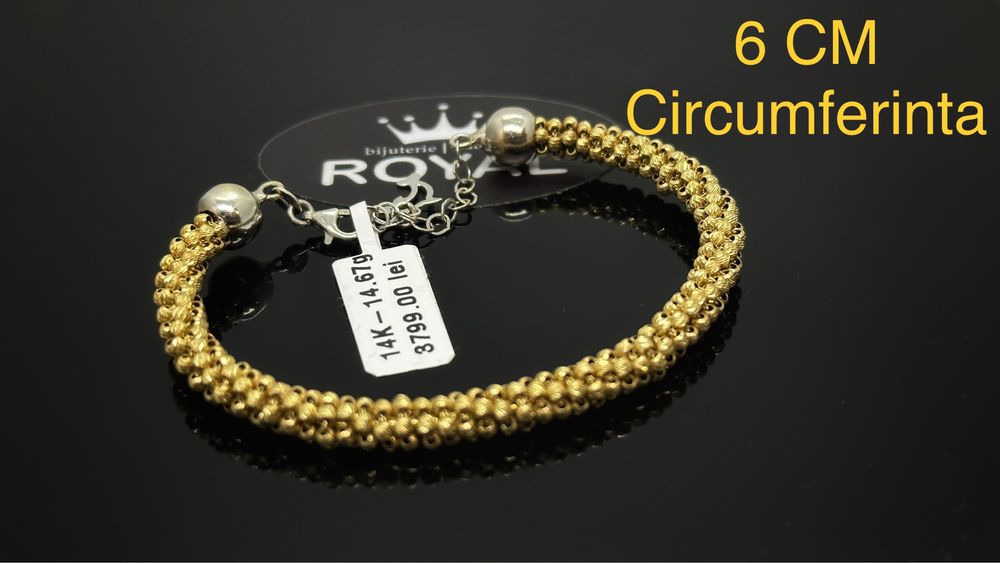 Bijuteria ROYAL : Bratara AUR DAMA 14K / 14.67 GR 585