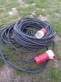 Cablu prelungitor trifazat de 20 m, 30 m și 50 m