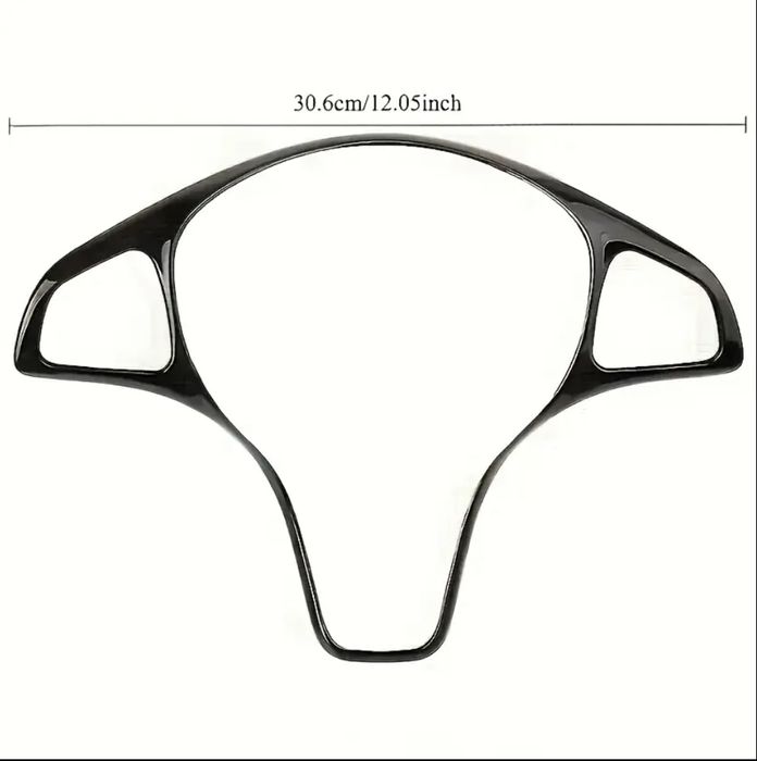 Декоративен панел за волан с въглеродна текстура Carbon fiber Mercedes