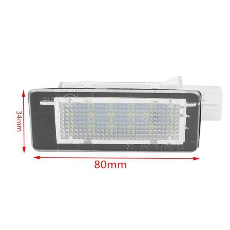 Lampi led numar dedicate Dacia Duster Logan MCV Renault Diverse Modele