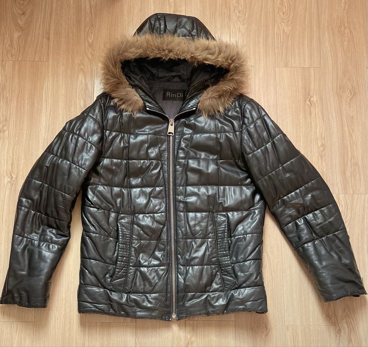 Куртка кожаная RinDi осень-зима