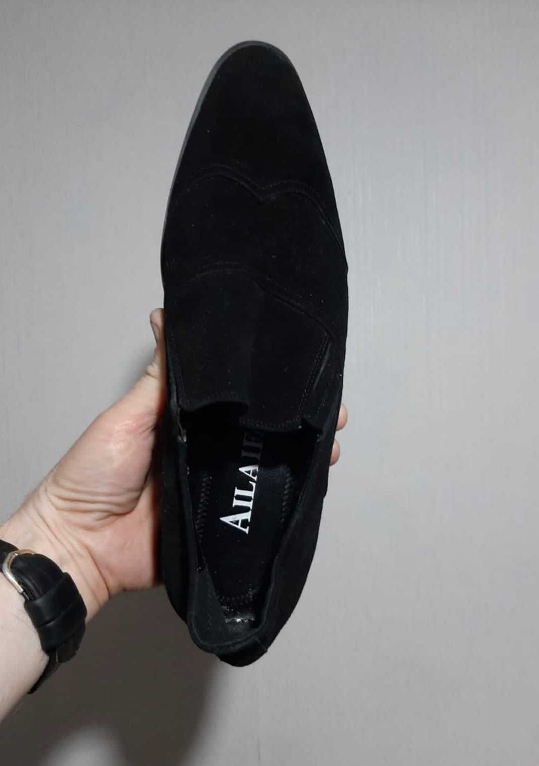 Туфли замшевые мужские новые 43 размер