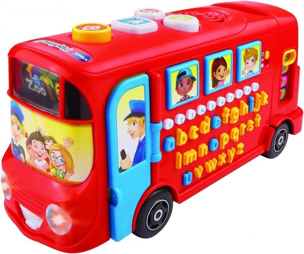 Интерактивна играчка, vtech, образователен автобус
