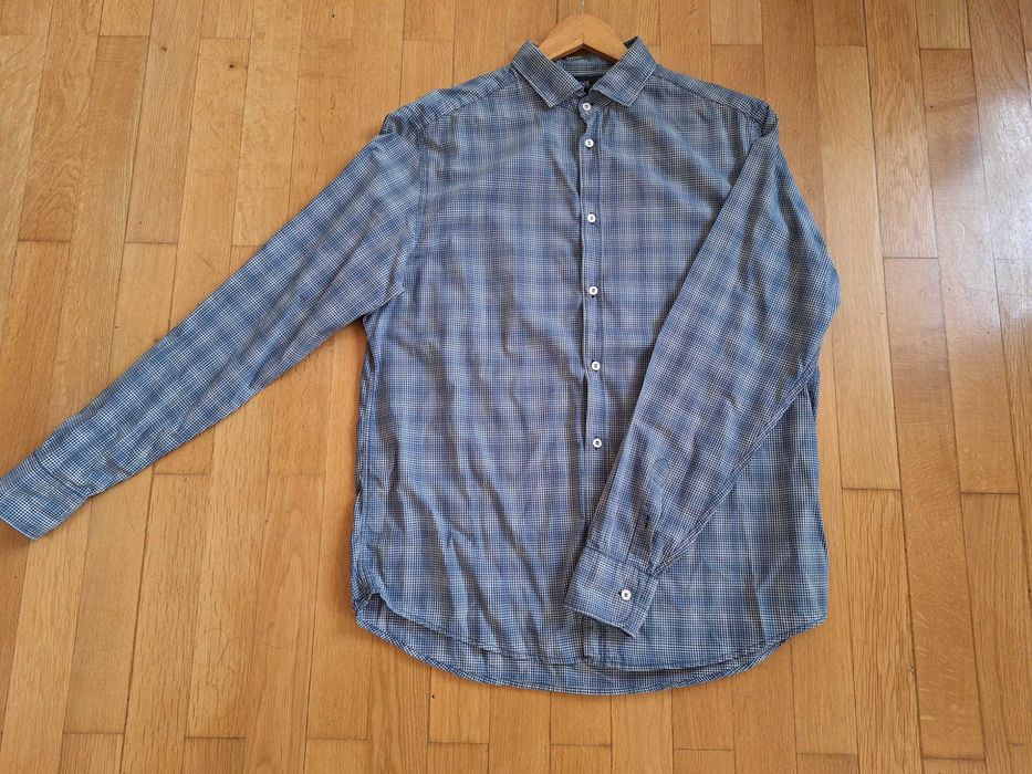 Мъжки ризи Armani jeans, размер XXL  и 3XL. Идеален вид!