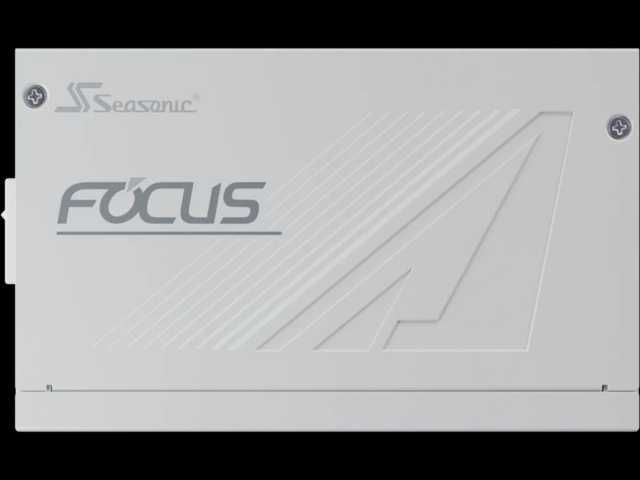 /Захранване/ Seasonic Focus GX1000W V4 White 80+ Gold ATX3.1(ГАРАНЦИЯ)