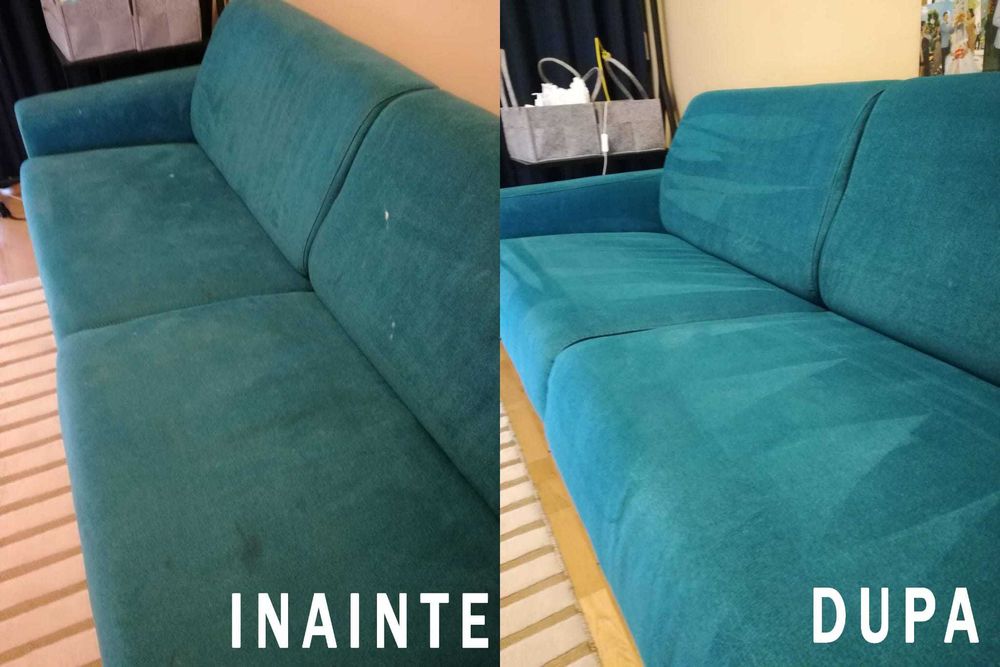 Curatare si igienizare canapele, saltele si fotolii