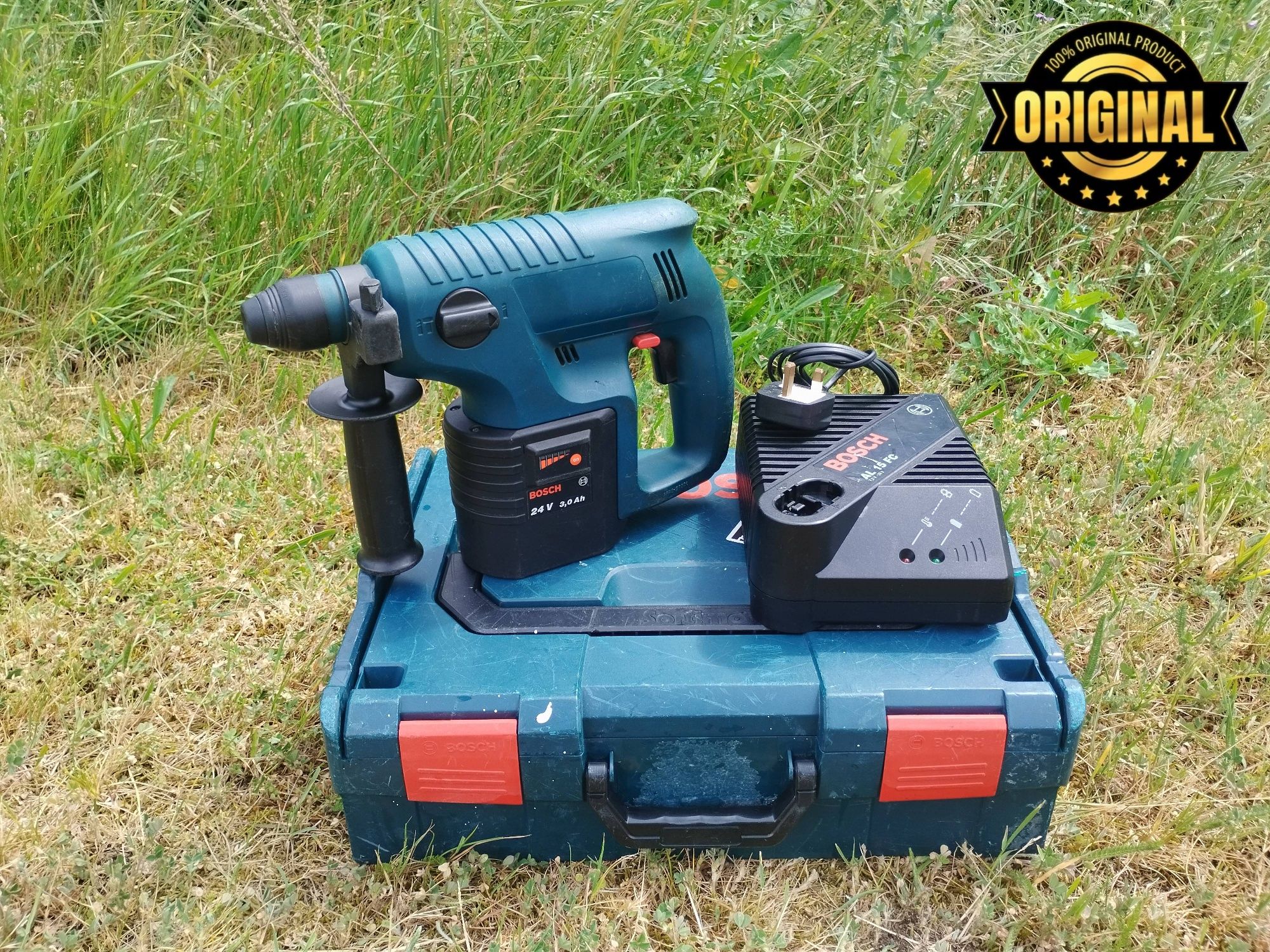 Професионален Перфоратор BoschHammer 24v SDS (Синята Версия)