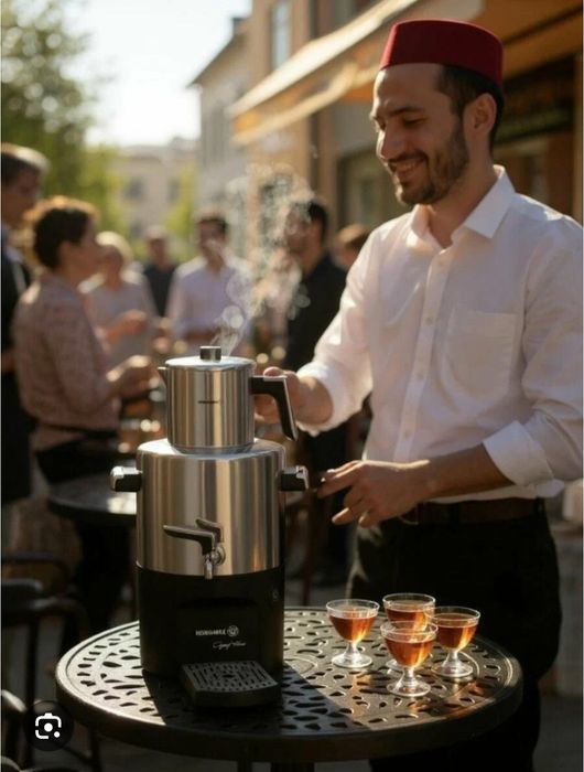 Электрический самовар 5 л turkiya korkmaz