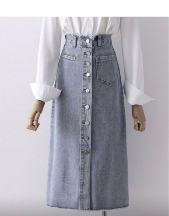 Джинсовая юбка за 7000 новая с этикеткой