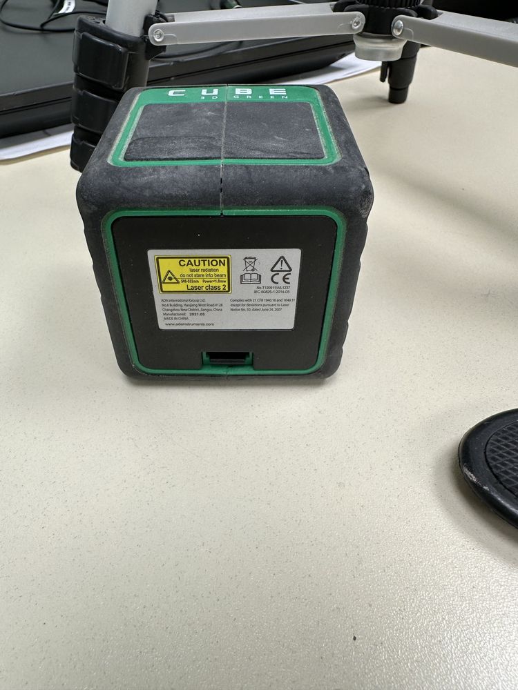 Нивелир лазерен ADA CUBE 3D GREEN, Professional Edition, 40 / 70 м
