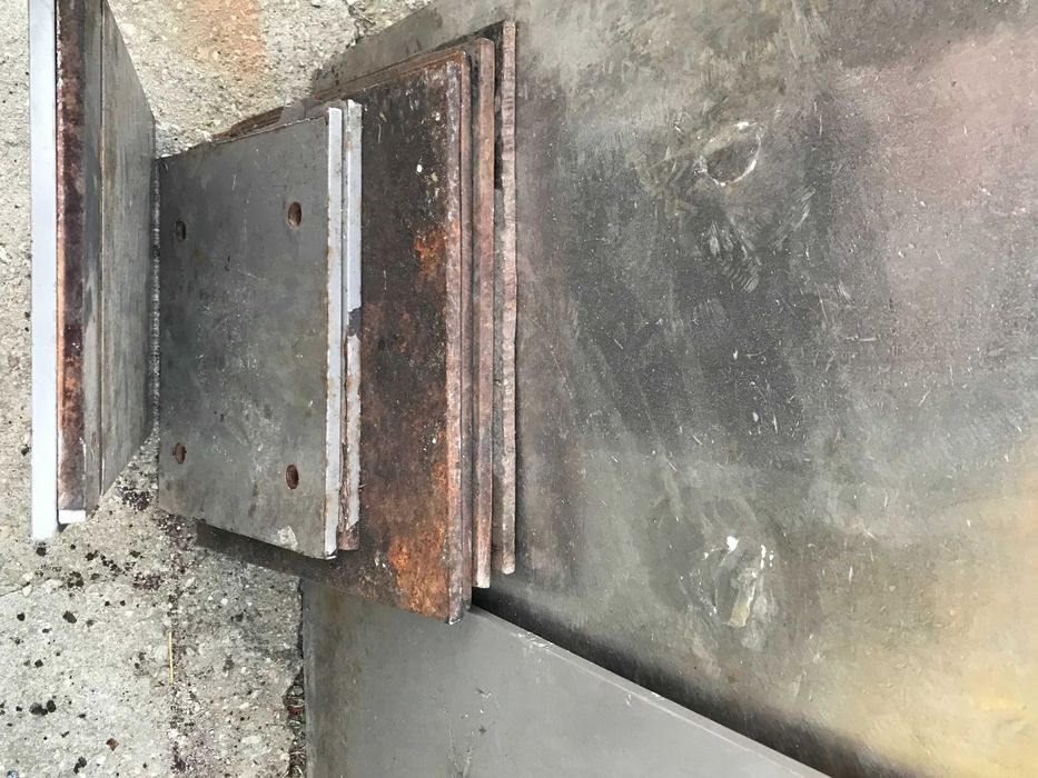 tabla inox placute flanse metalice structura hala