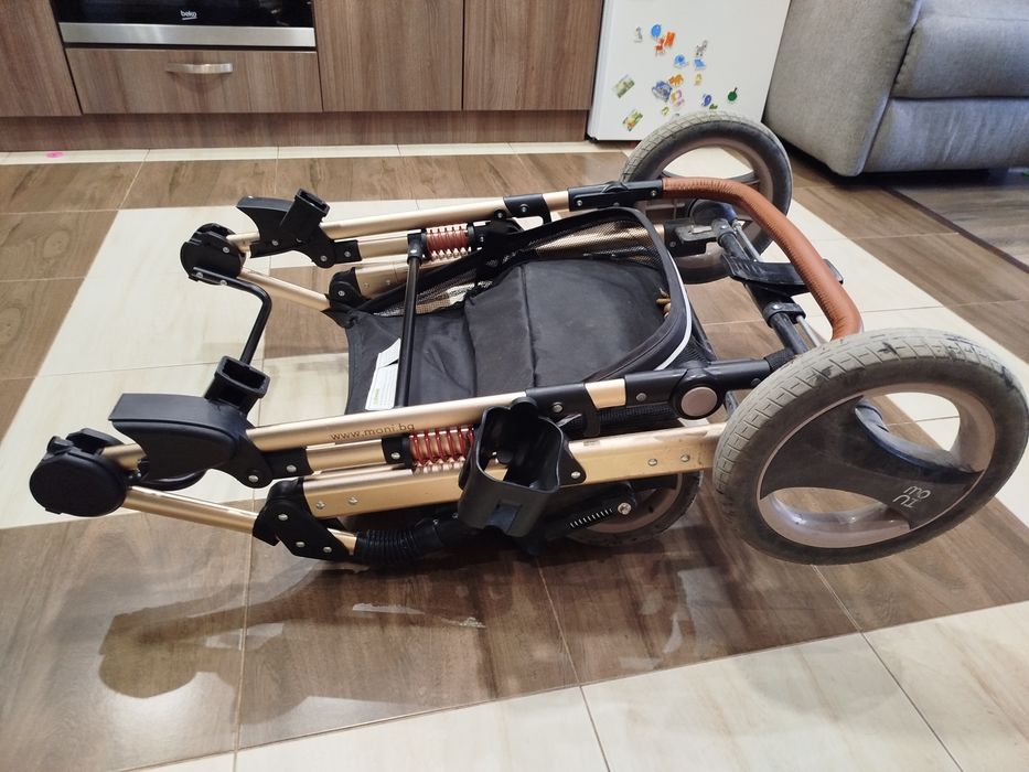 Комбинирана бебешка количка Мони + Столче за кола